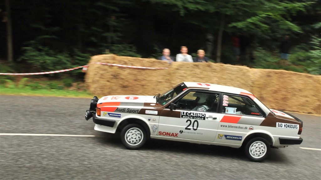Toni Hansen og Per Brodersen i Munkebjerg Hill Climb 2016
(Foto: Rallypics.dk)